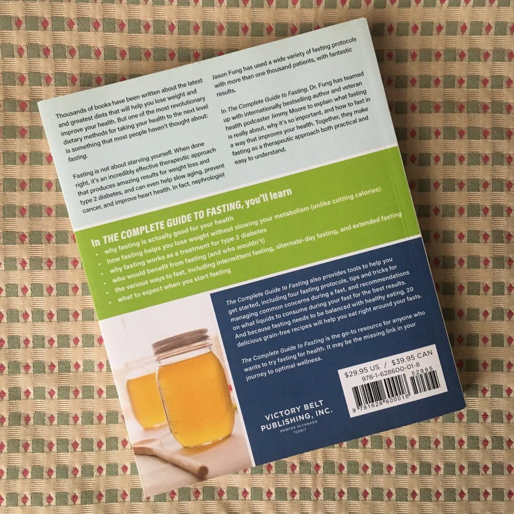 'The Complete Guide to Fasting' Dr. Jason Fung Softcover Health Book - Picture 4 of 6